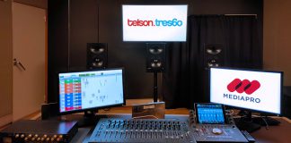 instalación de monitores Genelec