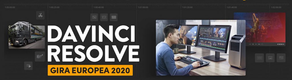 DaVinci Resolve gira europea