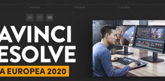 DaVinci Resolve gira europea