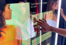 probador interactivo para Smart Retail