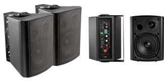 cajas acústicas activa y pasiva