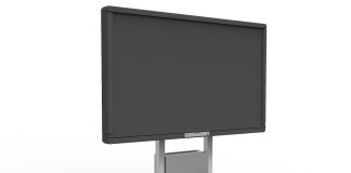 Soportes motorizados para displays interactivos
