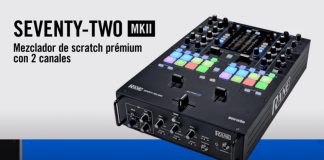 mezclador de Scratch Premium de 2 canales SEVENTY-TWO MKII