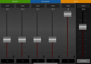 Aplicación iOS XP Connect para el control y el streaming 
