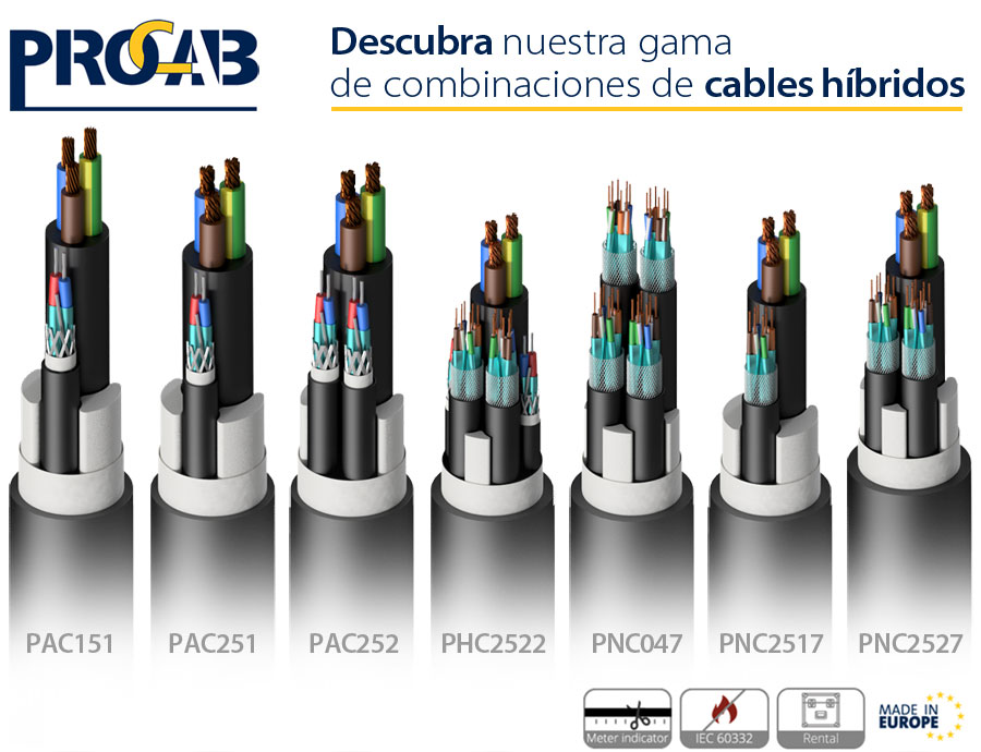 Cables híbridos de PROCAB