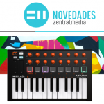 Controlador MIDI portátil Arturia Minilab MKII Orange Edition edición limitada