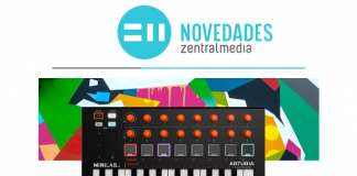Controlador MIDI portátil Arturia Minilab MKII Orange Edition edición limitada