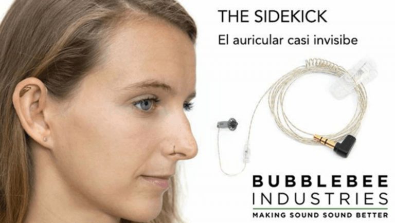 Micro Auricular In-Ear IFB-Monitor de Bubblebee Industries para oreja izquierda