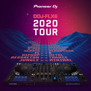 Pioneer DJ European Tour controlador para DJ DDJ-FLX6