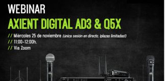 Webinar sobre los sistemas inalámbricos digitales Axient Digital