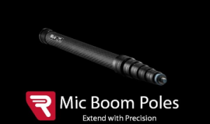 Pértigas de fibra de carbono para micrófono de Rycote