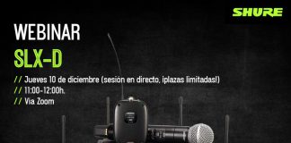 sistema inalámbrico SLX-D de Shure