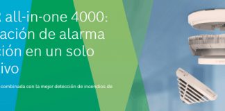 AVENAR all-in-one 4000 alarma visual acústica y detección de incendios
