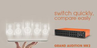 Conmutador de altavoces de 24 canales Grand Audition MKII de Palmer