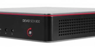 Procesadores de señal para salas de conferencias BIAMP serie Devio SCX con plug&play