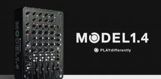 Mezclador DJ analógico de 4 canales MODEL 1.4 de PLAYdifferently