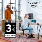 Garantía de Audient ampliada a tres años