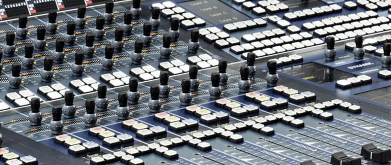 Mezcladores de sonido o sistema de mezclas