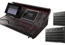 consola Quantum225 de DiGiCo para la instalación audiovisual