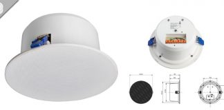 Altavoz de techo ignífugo de 8 A 228EN