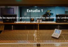 estudio de grabación profesional