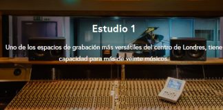 estudio de grabación profesional