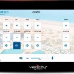 instalación del sistema de control audiovisual Velocity