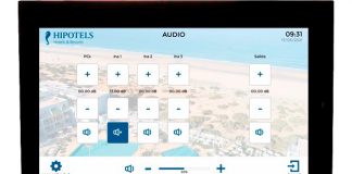 instalación del sistema de control audiovisual Velocity
