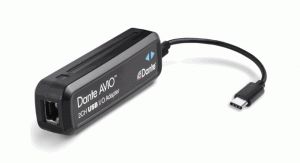 Adaptadores Bluetooth Dante AVIO y Dante AVIO USB-C 