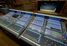 Mesas de mezcla de DiGiCo Quantum 7 y Quantum 338