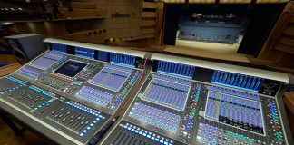 Mesas de mezcla de DiGiCo Quantum 7 y Quantum 338