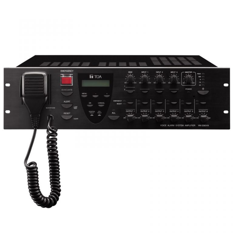 Amplificador controlador multifuncional de 360W