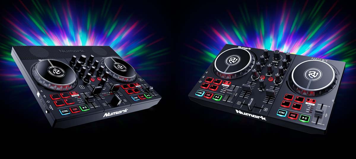 controladores DJ Party Mix II y Party Mix Live