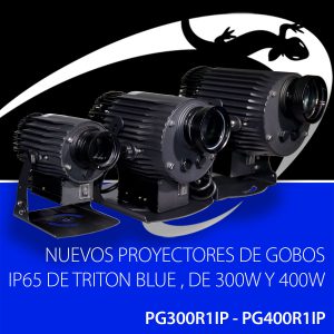 proyectores de gobos LED IP65 de Triton Blue