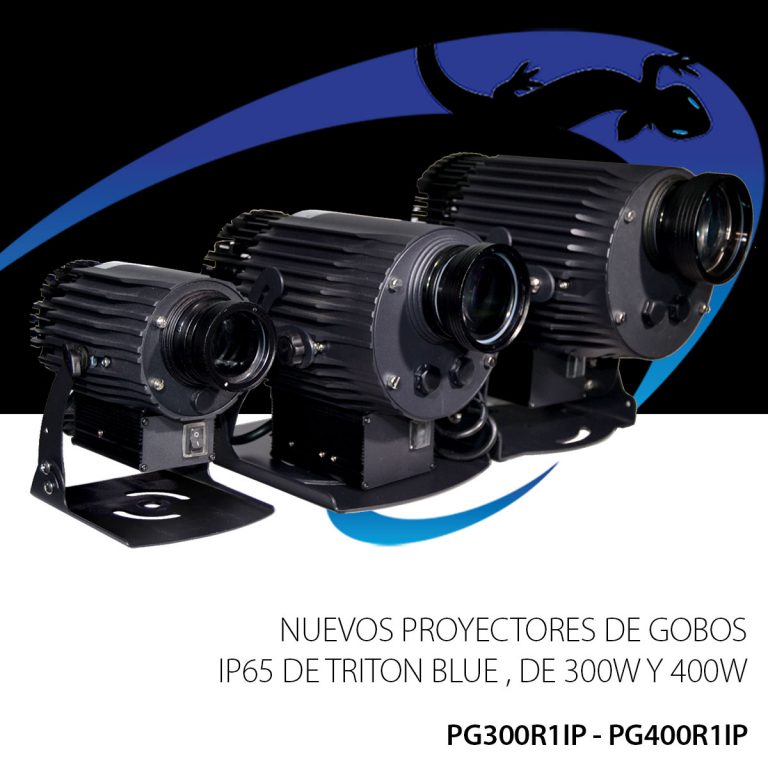 proyectores de gobos LED IP65 de Triton Blue