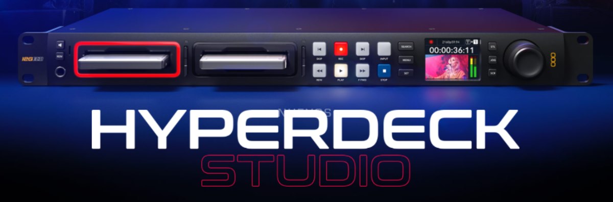 nuevos grabadores HyperDeck Studio