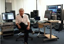 Sistema de monitorización con altavoces Neumann KH música inmersiva Dolby Atmos y Sony 360 Reality Audio en Mediahyperium California sistema de monitorización de altavoces Neumann KH para música inmersiva Dolby Atmos