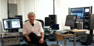 sistema de monitorización de altavoces Neumann KH para música inmersiva Dolby Atmos