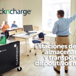 Exertis Pro AV distribuidor para toda España de los sistemas de carga, almacenamiento y transporte para entornos educativos y grandes centros de trabajo de Lockncharge sistemas de carga almacenamiento y transporte para entornos educativos y grandes centros de trabajo de Lockncharge