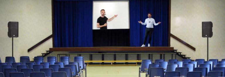 soluciones hibridas de audio para escuelas o sectores educativos