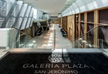 Instalación de equipos de audio profesional bose Pro, 100 altavoces, dispositivos y software en el hotel Galería Plaza San Jerónimo instalación de equipos de audio profesional bose Pro