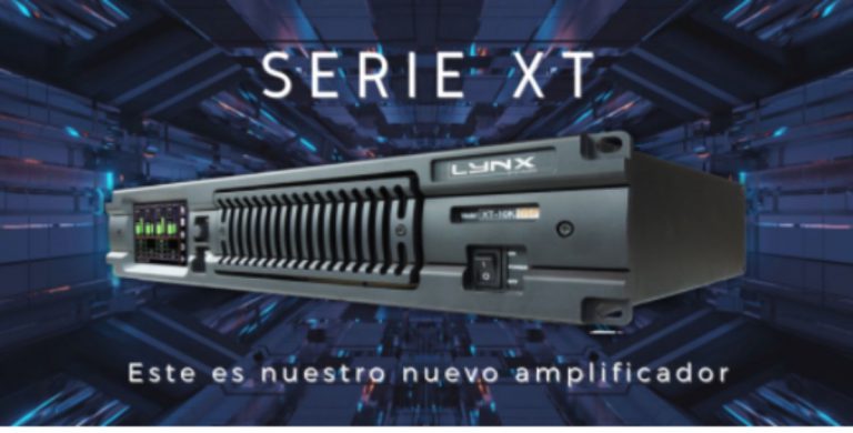 Amplificadores serie XT con procesamiento DSP de Lynx Pro Audio