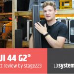 sistema de megafonía de columna MAUI 44 G2 de LD Systems