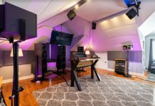  audio inmersivo con monitores Neumann en el estudio de mezcla y masterización de música