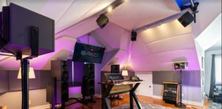  audio inmersivo con monitores Neumann en el estudio de mezcla y masterización de música