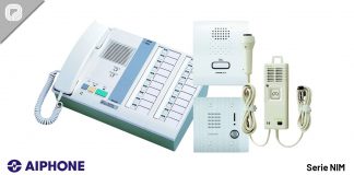 instalación de los sistemas NIM de señalización e intercomunicación paciente enfermera de AIPHONE