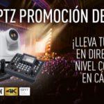 cámaras PTZ de Panasonic para producciones remotas en directo y en estudio