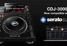 compatibilidad del reproductor múltiple Pioneer CDJ-3000 con Serato DJ Pro