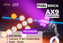 presentación virtual de los nuevos PixelBrick y AX9 PowerPAR de Astera
