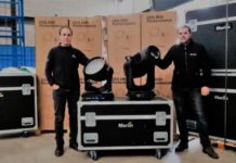 proyectores de cabeza móvil de LED de Martin